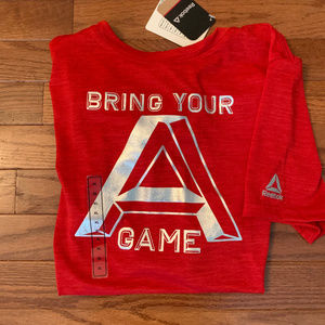 Boys Red Reebok Graphic Shirt